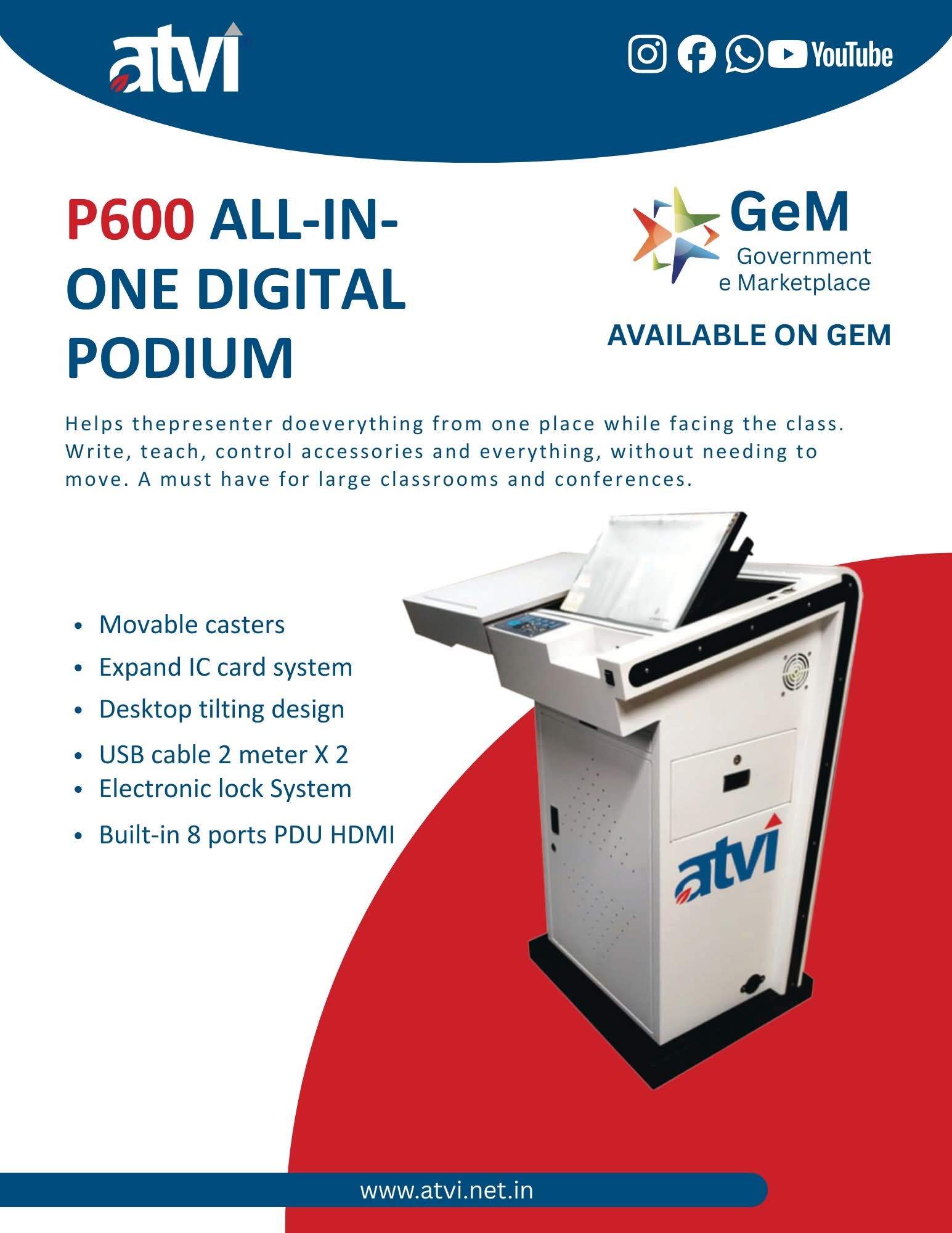 atvi P600A (AUDIO PODIUM) - Image 2