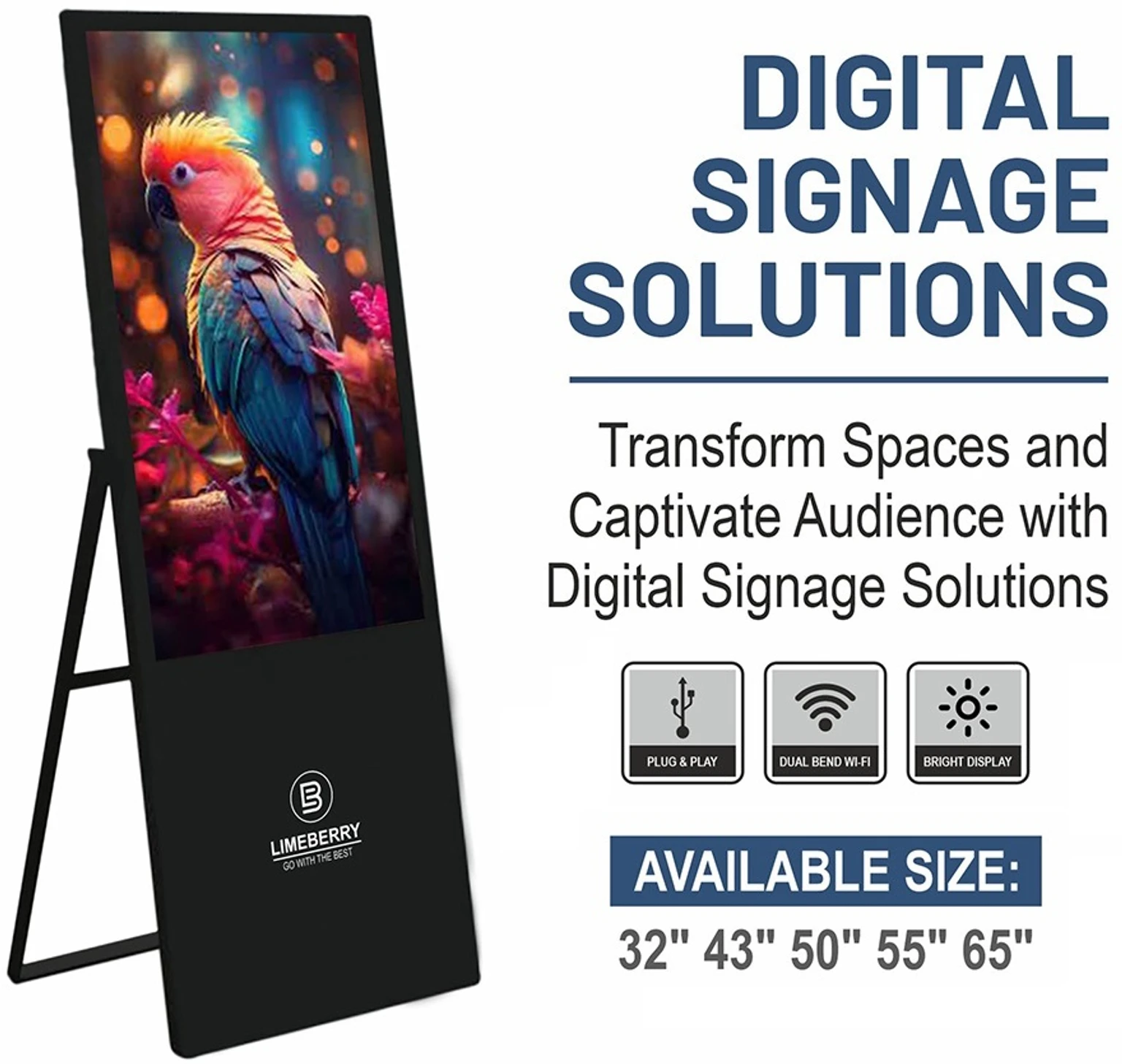 DIGITAL STANDEE 32" (A FRAME) - Image 3