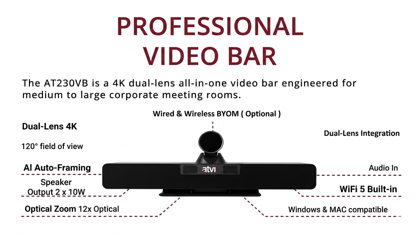 atvi - AT230VB (4K VIDEO BAR)