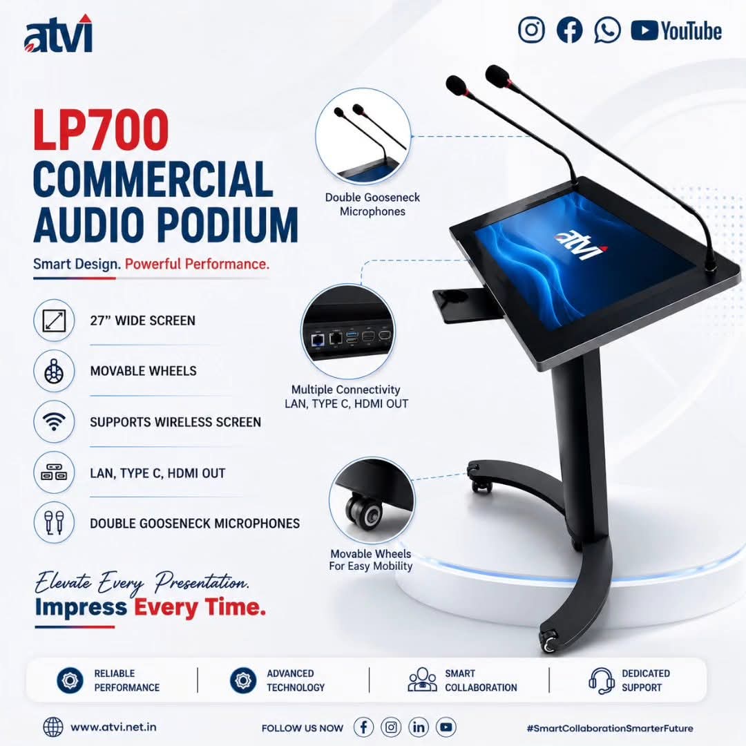 atvi- LP700 (AUDIO PODIUM WITH DISPLAY) - Image 3